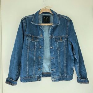 Zara Men’s Denim Jacket in Medium Blue